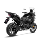 15307B SCARICO LEOVINCE HONDA NT 1100 2022 - 2023 LV-12 BLACK EDITION STAINLESS STEEL EURO 5 4T SC84