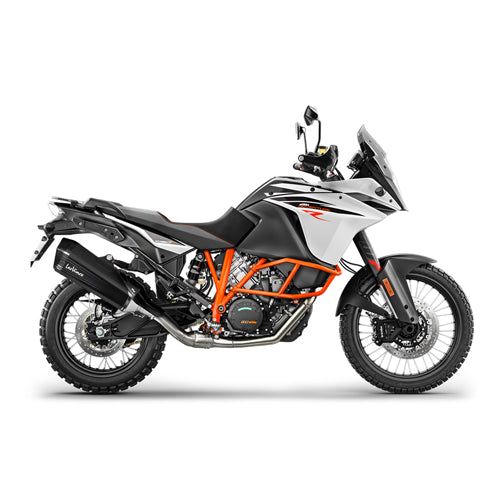 15300B SCARICO LEOVINCE KTM 1290 SUPER ADVENTURE 2015 - 2016 LV-12 BLACK EDITION STAINLESS STEEL EURO 3 4T KTM Adventure