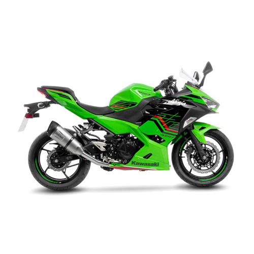 14426S SCARICO COMPLETO LEOVINCE KAWASAKI NINJA 400 2022 - 2023 FACTORY S STAINLESS STEEL EURO 5 4T EX400L