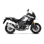 15304T SCARICO LEOVINCE SUZUKI V-STROM 1000 2014 - 2016 LV-12 TITANIUM TITANIUM EURO 3 4T DD