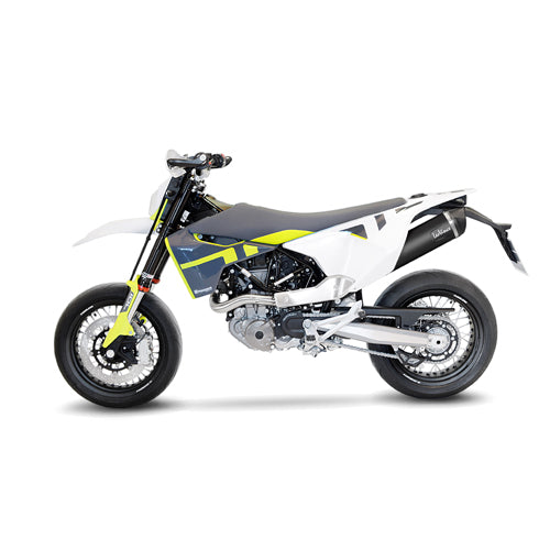 14074K SCARICO LEOVINCE HUSQVARNA 701 ENDURO/LR 2021 - 2023 NERO STAINLESS STEEL EURO 5 4T Husqvarna 701