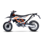 14321E SCARICO COMPLETO LEOVINCE KTM 690 SMC R 2019 - 2020 LV ONE EVO STAINLESS STEEL EURO 4 4T KTM 690 LC4