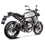 15109 SCARICO COMPLETO LEOVINCE YAMAHA XSR 700 2016 - 2020 GP DUALS STAINLESS STEEL EURO 4 4T RM11- RM12