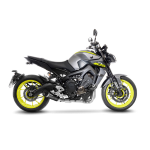 14228EB SCARICO COMPLETO LEOVINCE YAMAHA MT-09 SP 900 2018 - 2020 LV ONE EVO BLACK EDITION STAINLESS STEEL EURO 4 4T RN43