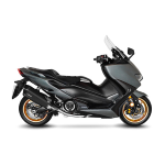15305B SCARICO COMPLETO LEOVINCE YAMAHA T-MAX 560/TECH MAX 2020 - 2023 LV-12 BLACK EDITION STAINLESS STEEL EURO 5 4T SJ18