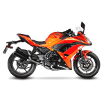 15113K SCARICO COMPLETO LEOVINCE KAWASAKI NINJA 650 2017 - 2019 GP DUALS STAINLESS STEEL EURO 4 4T EX650K- EX650KA2