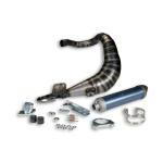 MARMITTA MHR MALOSSI VESPA 50 SPECIAL R L N 125 ET3 PRIMAVERA 130 CC