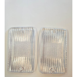 Coppia gemme frecce ANTERIORI per Vespa PK50/125XL-RUSH-FL-HP-N-V- BIANCHE