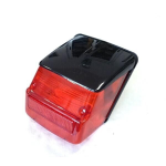 Fanale posteriore BOSATTA Vespa GTR, Sprint Veloce, Rally - tegolino NERO