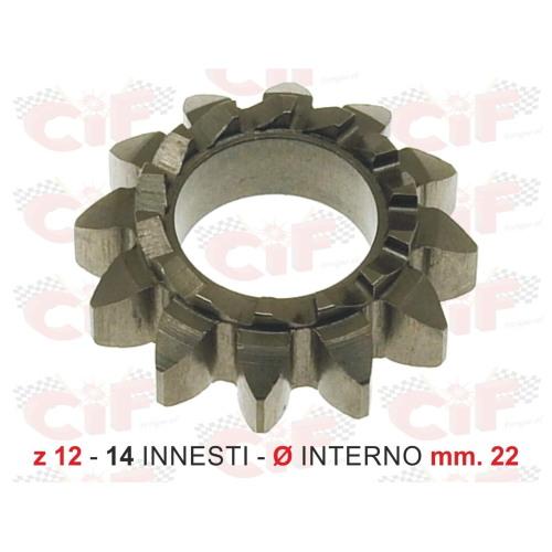INGRANAGGIO AVVIAMENTO Z12 - 14 INNESTI VESPA 150 D EPOCA DAL 1959 AL 1961