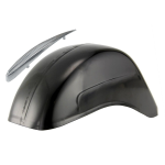 PARAFANGO ANTERIORE GREZZO + CRESTA CROMATA PER VESPA 50 R L N 125 ET3 PRIMAVERA