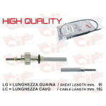 Filo guaina trasmissione cavo contachilometri Vespa PE PX 125 150 200 1  SERIE