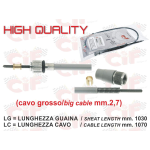 Cavo filo trasmissione contachilometri VESPA 125 150 160 200 GTR TS RALLY SPRINT