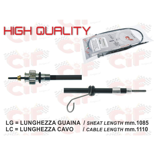 TRASMISSIONE CAVO CONTACHILOMETRI VESPA 50 125 150 ET2 ET4