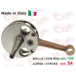ALBERO MOTORE TIPO ORIGINALE CORSA 54 BIELLA 105 VESPA 125 VNA1T VNA2T 1957 1958