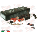 KIT AMMORTIZZATORI CARBONE ANTERIORE + POST REGOLABILE VESPA 50 PK S