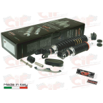 KIT AMMORTIZZATORI CARBONE ANTERIORE + POST REGOLABILE NERO VESPA 50 R L SPECIAL