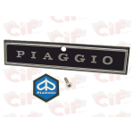 Kit targhetta e scudetto per nasello calandra VESPA 125 150 200 cc. PX PE prima