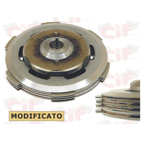 KIT FRIZIONE MODIFICA COMPLETA NEWFREN 4 DISCHI VESPA 50 PK HP FL2 APE