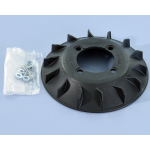 171.0664 POLINI VENTOLA DI RAFFREDDAMENTO NERA PER KIT ACCENSIONE PIAGGIO APE 50