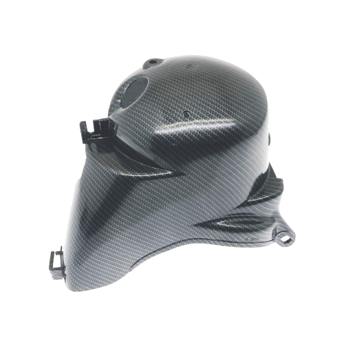 Cuffia Cilindro Motore Carbon Look per Vespa PX 125 150 Arcobaleno MY