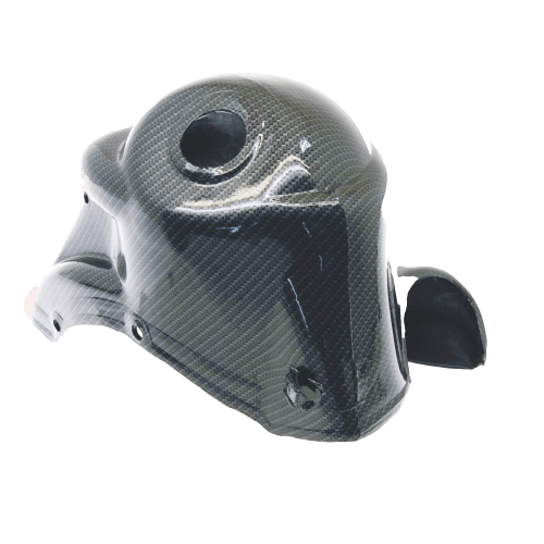 CUFFIA MOTORE EFFETTO CARBONIO CARBONE VESPA 125 PRIMAVERA ET3 50 SPECIAL