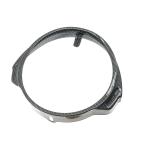 Cornice fanale CARBONE LOOK per Vespa PX125, 150, 200, Ø140mm