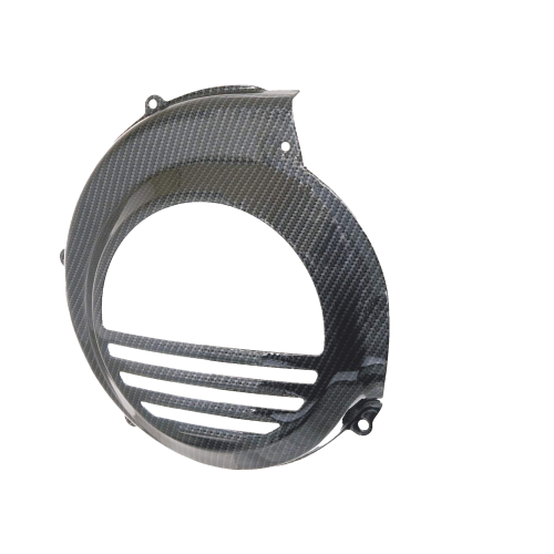 COPRIVENTOLA IN FERRO CARBONE LOOK Vespa PX 125 150 PE 200 Arcobaleno