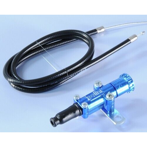 Polini Comando Starter Aria Manuale a Cavo Blu Universale Scooter Moto con filo