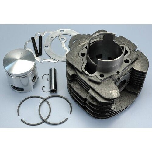 140.0092 GRUPPO TERMICO POLINI 225CC D.69 PIAGGIO APE TM 703, P602 GHISA ARIA