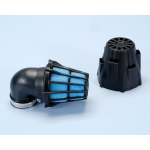 FILTRO ARIA POLINI 203.0093 AIR BOX INCLINATO 90 GRADI D.32MM NERO GRANDE