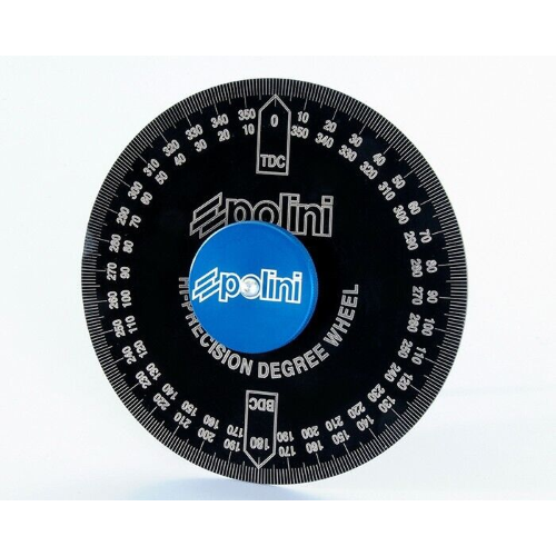 173.0003 DISCO GRADUATO POLINI PER CONTROLLO ANTICIPO E FASI MOTO-SCOOTER-VESPA