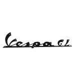 TARGHETTA ANTERIORE SCRITTA SCUDO STEMMA FREGIO PER VESPA 150 GL 1962-1965 VLA1T