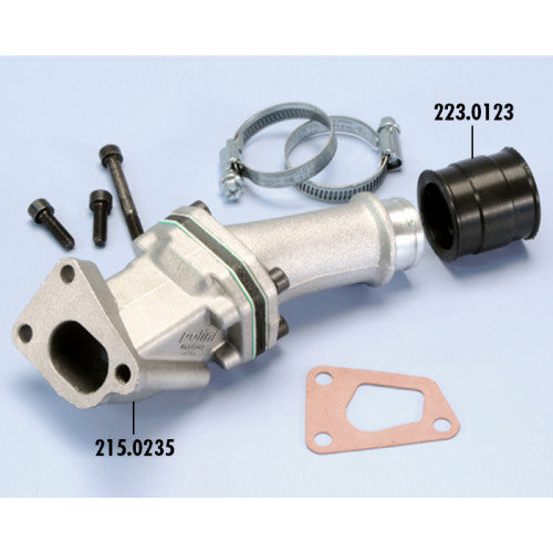 Collettore aspirazione lamellare POLINI VESPA PK 3 FORI CARBURATORE CP