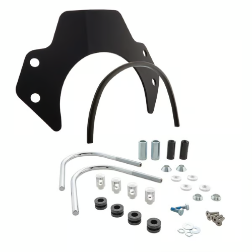 Parabrezzino SIP SERIES PORDOI per Vespa GTS/GTS Super 125-300ccm 2023 nero arg