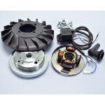 KIT ACCENSIONE ELETTRONICA 12V POLINI VOLANO 1,4 KG STATORE VESPA PX 125 150 200