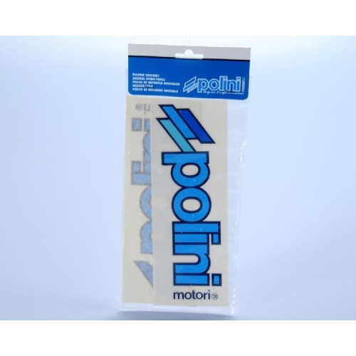 2x ADESIVI POLINI PRESPAZIATI 23X8 BLU