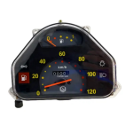 CONTACHILOMETRI 120 KM/h per Vespa HP 4 FL V FL2 50 90 125 SPEEDMATIC AUTOMATICA