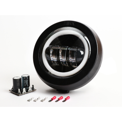 Fanale Faro Anteriore Led Evok per Vespa 50 125 PK HP 6/12V 7000 Lumen