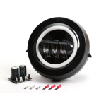 Fanale Faro Anteriore Led per Vespa 50 125 PK S XL EVOK 6/12V 7000 Lumen