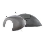 Coppia cofani scocche laterali in ferro per VESPA 125 V30T V31T V32T V33T