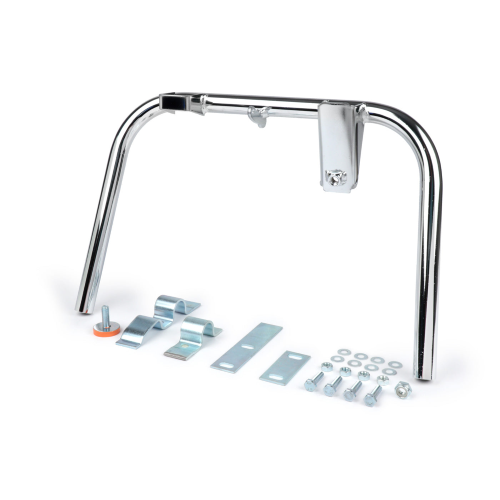 Cavalletto centrale -BGM PRO Soft Stop V2 System Ø=20mm- Vespa Smallframe (10") (1972-) V50, V90, PV125, ET3 - cromato