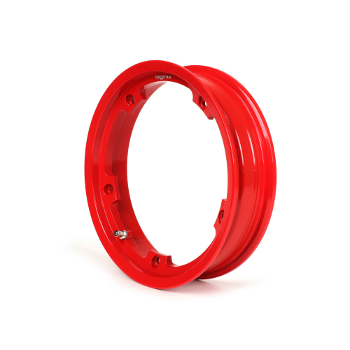 Cerchio in lega tubeless rosso BGM PRO 2.10-10 Vespa 50-125/PV/ET3/PK/S/XL/XL2/125 GT-TS/150 GL/GS VS5T/Sprint/V/T4/Rally/PX/PE/Lusso/T5