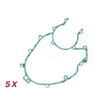GUARNIZIONE CARTER MOTORE BGM PRO SILICONE VESPA 50, 90, 125 ET3 PRIMAVERA, PK, - kit 5 pezzi