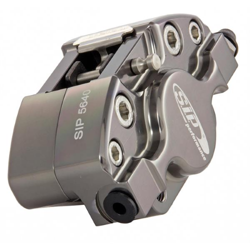 Pinza freno SIP 2 pistoncini Ø 31,5 mm, titanio anodizzato, Vespa PX '98, MY, '11, kit GRIMECA