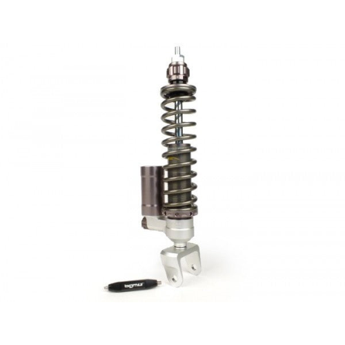 Ammortizzatore posteriore BGM PRO SC/R12 COMPETITION grigio, 330mm Vespa Largeframe e Smallframe