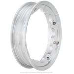 Cerchio in lega tubeless SIP 2.10-10 per Lambretta , alluminio lucido