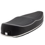 Sella sportiva SIP Sport BORDINO ALLUMINIO per Vespa PX80-200/PE/Lusso/PX'98/MY