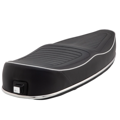 Sella sportiva SIP Sport BORDINO ALLUMINIO per Vespa PX80-200/PE/Lusso/PX'98/MY