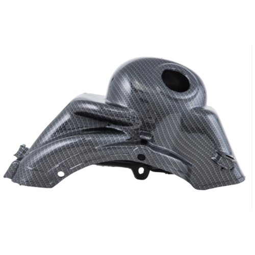 CUFFIA CILINDRO MOTORE CARBON LOOK PER VESPA 50 R N L SPECIAL PK 50 S XL